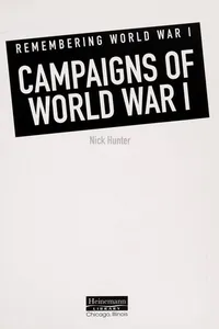 Campaigns of World War I