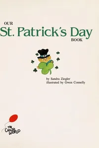 Our St. Patrick's Day book (A special day book)