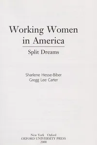 Working women in America