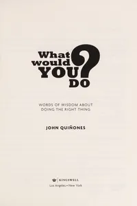 What would you do?