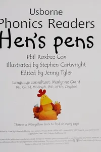 Hen's pens