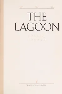 Capa de The lagoon por Joseph Conrad