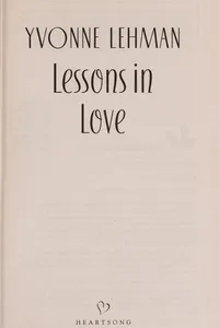 Lessons in Love