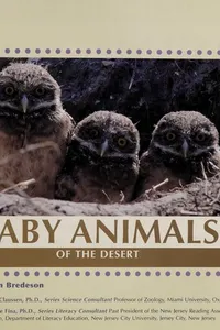 Baby animals of the desert