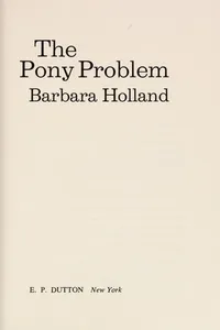The Pony Problem