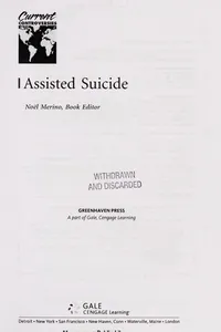 Assisted suicide