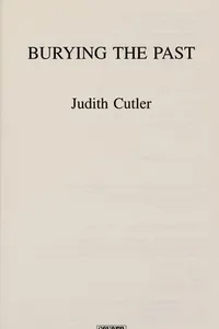 Burying the past