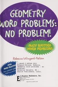 Geometry word problems