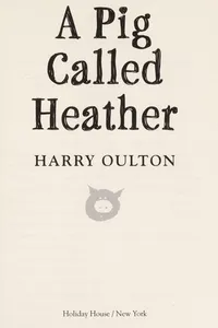 A pig called Heather