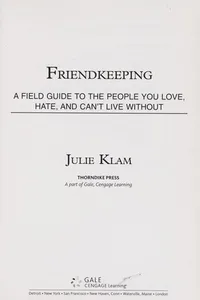 Friendkeeping