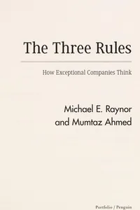 The three rules