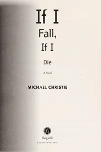 If I fall, if I die