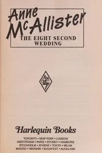Eight Second Wedding