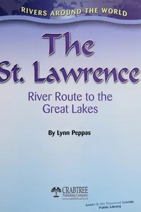 Capa de The St. Lawrence