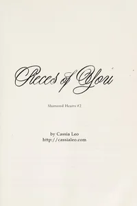Cover of Pieces of you by Cassia Leo