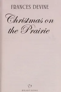 Christmas on the prairie