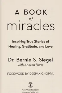 A book of miracles