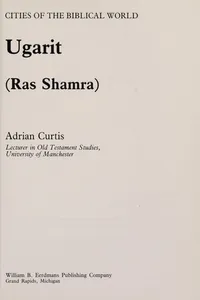 Ugarit (Ras Shamra)