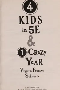 4 kids in 5E & 1 crazy year