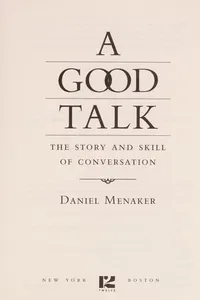 A good talk