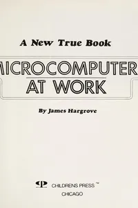 Capa de Microcomputers at work