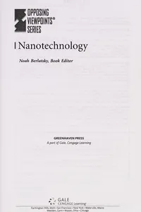 Capa de Nanotechnology