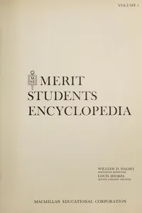 Merit students encyclopedia