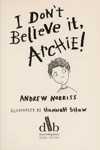 I don't believe it, Archie!