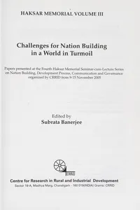 Haksar memorial volume