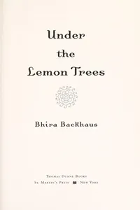 Under the lemon trees