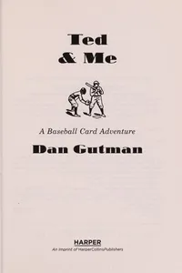Capa de Ted & me por Dan Gutman