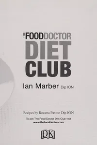 The Food Doctor diet club