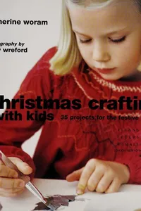 Christmas crafting with kids
