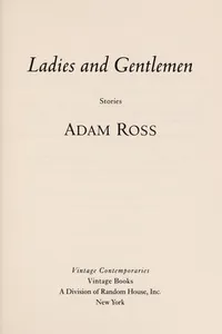 Ladies and Gentlemen