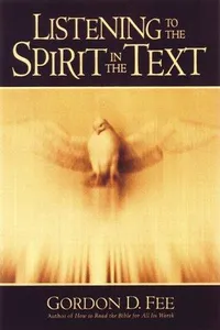 Listening to the Spirit in the Text
