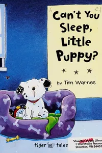 Can't you sleep, little puppy?