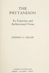 The prytaneion