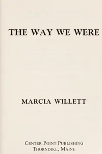Cover of The way we were