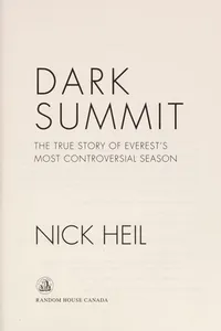Dark summit