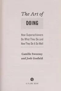 The art of doing