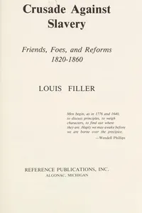 Crusade against slavery