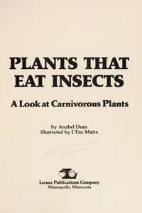 Plants that eat insects