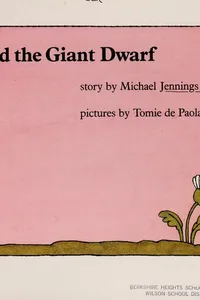Robin Goodfellow and the giant dwarf