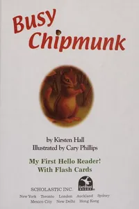 Busy chipmunk