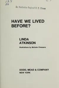 Have we lived before?
