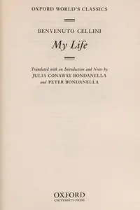 MY LIFE; TRANS. BY JULIA CONAWAY BONDANELLA