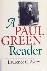 A Paul Green reader