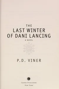 The Last Winter of Dani Lancing