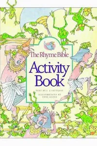 The rhyme Bible activity book