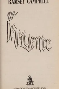 Capa de The influence por Ramsey Campbell